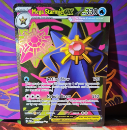The Pokemon Company Pokemon TCG Mega Starmie EX 102/088 Perfect Order - Image 1