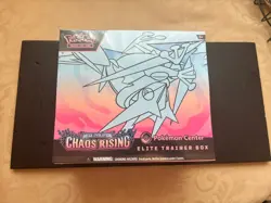 Pokemon TCG: Chaos Rising POKEMON CENTER Elite Trainer Box ETB New & Sealed - Image 1
