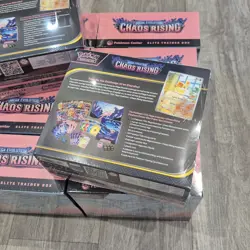 1x Pokemon TCG Chaos Rising Pokemon Center Elite Trainer Box- Brand New Sealed✅ - Image 4