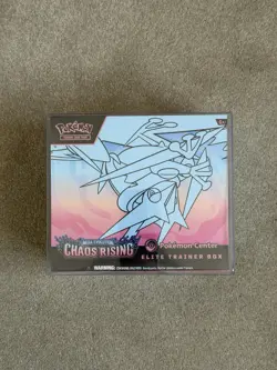 Pokemon TCG Chaos Rising Pokemon Center Elite Trainer Box - Slab Bundle - Sealed - Image 2