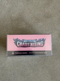 Pokemon TCG Chaos Rising Pokemon Center Elite Trainer Box - Slab Bundle - Sealed - Image 3