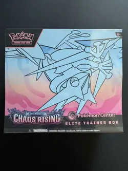 Pokemon TCG - Chaos Rising - Pokemon Center Elite Trainer Box - New & Sealed - Image 1