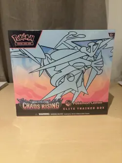 Pokemon TCG Chaos Rising Pokemon Center Elite Trainer Box ETB Sealed - Image 1