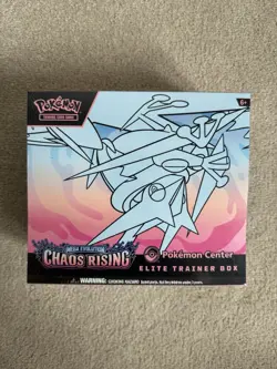 Pokemon TCG Chaos Rising Elite Trainer Box Pokemon Center New Sealed - Image 1