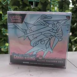 Pokemon TCG Chaos Rising Pokemon Center Elite Trainer Box Sealed No Rips - Image 1