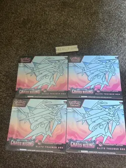 Pokemon TCG: Chaos Rising Pokemon Center Elite Trainer Box - SEALED X4 - Image 1