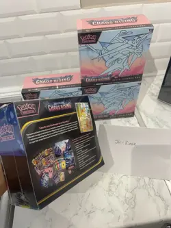4x Pokemon TCG Chaos Rising Pokemon Center Elite Trainer Box PKC ETB - Sealed✅ - Image 3