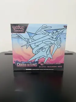Pokemon TCG Chaos Rising Pokemon Center Elite Trainer Box Brand New Sealed - Image 1