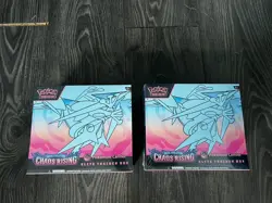 2 x Pokemon TCG Chaos Rising Pokemon Center Elite Trainer Box ETB INHAND SEALED - Image 1