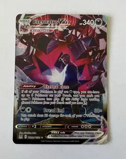 Eternatus VMAX TG22/TG30 SWSH Lost Origin Trainer Gallery Ultra Rare Pokemon - Image 1