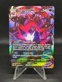 Eternatus VMAX Holo Ultra Rare SWSH11: Lost Origin Trainer Gallery TG22/TG30 NM - Image 1