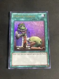 Yu-Gi-Oh TCG Upstart Goblin LCYW-EN265 Unlimited Ultra Rare Card - Image 1
