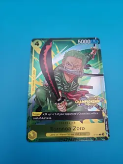 Roronoa Zoro (CS 2024 Event Pack) P-042 One Piece Promotion Cards Foil - Image 1
