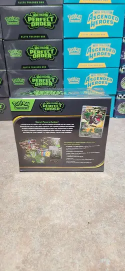 Pokemon Mega Evolution Perfect Order Elite Trainer Box ETB Sealed Packs Cards - Image 4