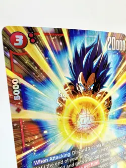 Dragon Ball Super Card Game Fusion World Vegeta FB03-020 SR* Alt Art DBS TCG NM - Image 2