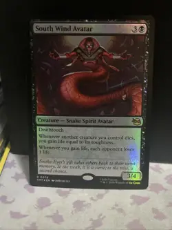 NM Foil South Wind Avatar, MTG, TMNT, Magic the Gathering, 78 - Image 1