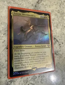 Riders of Rohan MTG Commander Precon LOTR Eowyn Shieldmaiden - Image 1
