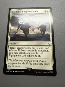 Battlefield Improvisation C 0276 ACR Assassin’s Creed Regular MTG COMMON NM/M - Image 1