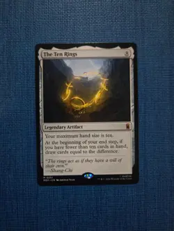 The Ten Rings 251 Mythic Marvel Super Heroes Magic: The Gathering Near Mint - Image 1