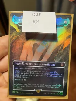 GERMAN Foil NM Ring of Barahir Sword of the Animist Lord of the Rings Mtg (1625) - Image 3