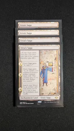 MTG Urza's Saga x4 Playset Modern Horizons 2 MH2 NM/LP Modern Affinity Hammer - Image 1