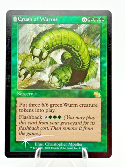 MTG: Crush of Wurms -110/143 (R) Foil -Judgment - Image 1