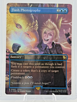 MTG: Flash Photography (Borderless Foil) #463 Final Fantasy Commander - Image 1