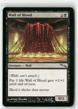 Wall of Blood Mirrodin Regular MTG Magic The Gathering - Image 1