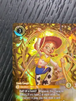 Disney Lorcana - Jessie Lively Cowgirl - Enchanted 223/204 Wilds Unknown - Image 2