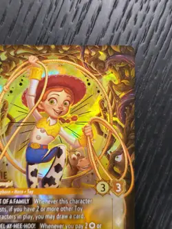 Disney Lorcana - Jessie Lively Cowgirl - Enchanted 223/204 Wilds Unknown - Image 3