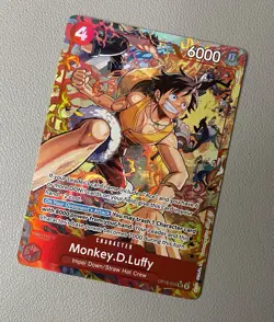 One Piece Card Game CCG TCG Monkey D Luffy SR OP16-015 Alt Alternate Art - Image 3