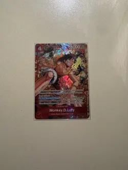 One Piece Card Game CCG TCG Monkey D Luffy SR OP16-015 Alt Alternate Art - Image 1