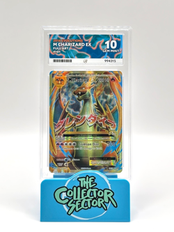 Pokemon TCG M Charizard EX Evolutions Full Art 101/108 Ace 10 - Image 1