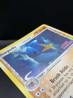 Pokemon TCG Sharpedo (Delta Species) 53/110 Holon Phantoms Reverse Holo Stamped - Image 3