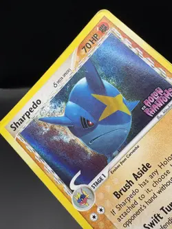 Pokemon TCG Sharpedo (Delta Species) 53/110 Holon Phantoms Reverse Holo Stamped - Image 5