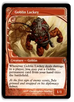 Goblin Lackey (Future Sight) - NM - MB2 Mystery Booster 2 # 192 - MTG Magic - Image 1
