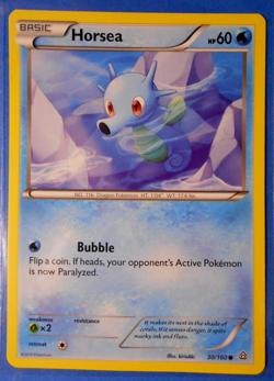 Seadra 31/160, 3x Horsea 30/160 Pokemon card XY Primal Clash NM - Image 3