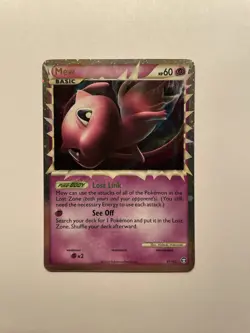 Pokemon Mew Prime Holo 97/102 HGSS Triumphant 2010 LP/NM - Image 1