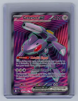 Genesect ex 161/086 Holo Ultra Rare Black Bolt Pokemon Near Mint - Image 1