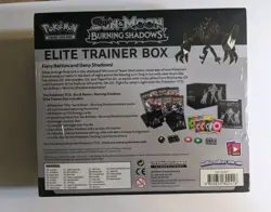 Pokemon Sun & Moon TCG Burning Shadows ETB Elite Trainer Box SEALED (8 Packs) - Image 2