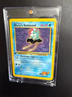 Misty's Tentacool - 1st Edition - 32/132 Gym Heroes - Pokemon TCG - 2000 32/132 - Image 1