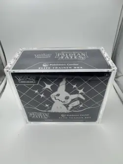 Pokemon Center Paldean Fates PC Elite Trainer Box SEALED PC ETB With Hard Case - Image 1