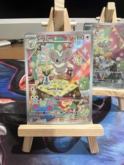 Minccino 182/162 & Cinccino 183/162 Pokemon SV05: Temporal Forces Full Art NM - Image 4