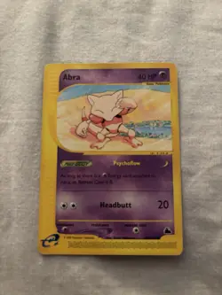 Pokemon Abra Skyridge 46/144 Regular English 2003 Basic Psychic Common 40HP - Image 1