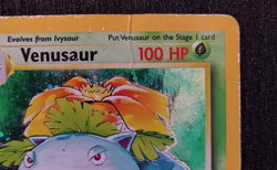 Pokemon TCG - VENUSAUR HOLO - Damaged - 18/130 Base Set 2 - Image 2