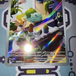 Bulbasaur 143/142 Sv07: Stellar Crown Holo Illustration Card English Pokemon TCG - Image 2