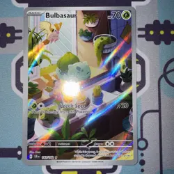Bulbasaur 143/142 Sv07: Stellar Crown Holo Illustration Card English Pokemon TCG - Image 4