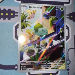 Bulbasaur 143/142 Sv07: Stellar Crown Holo Illustration Card English Pokemon TCG - Image 5