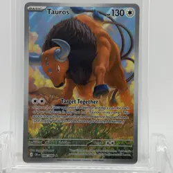 Pokemon TCG Chaos Rising Tauros #096/095 Illustration Rare NM- - Image 1