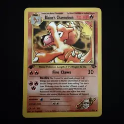 Blaine's Charmeleon 31/132 Gym Challenge 1st Edition English - Image 1